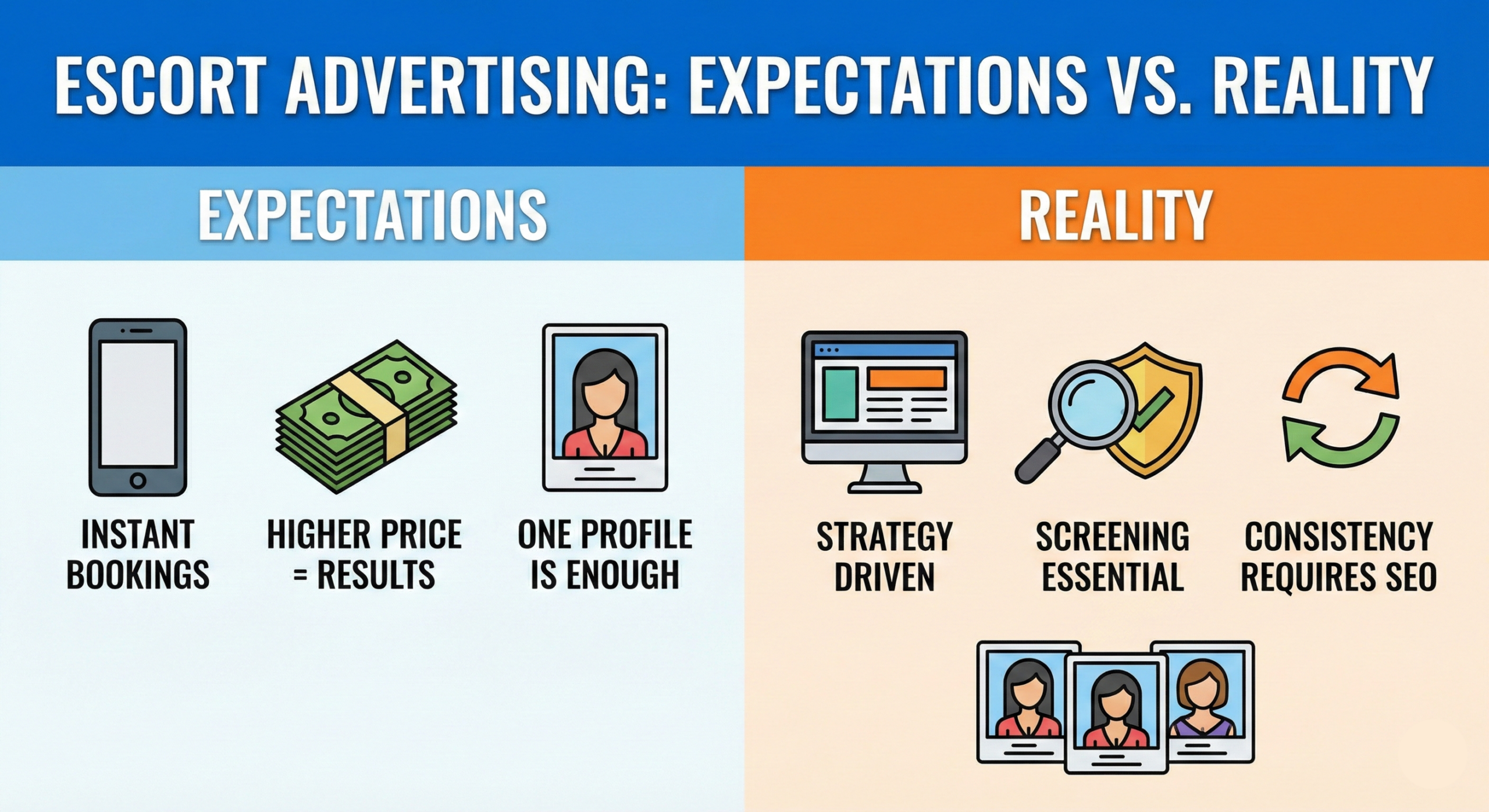 Escort Advertising: Expectations vs. Reality