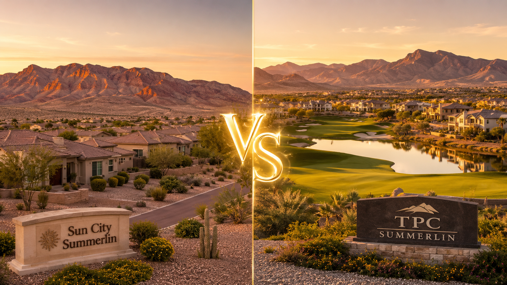 Sun City Summerlin & TPC Summerlin Area Guide: Local Las Vegas Listings