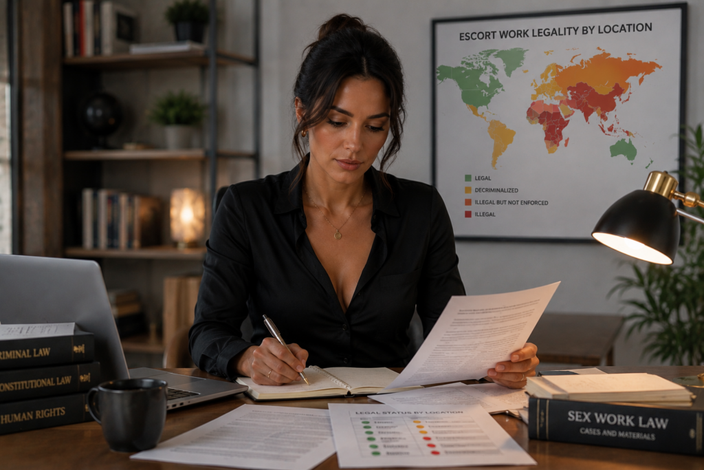 Researching escort work legality by location
